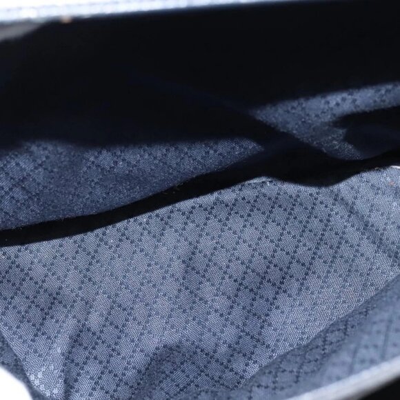 GUCCI Bamboo Hand Bag Suede Navy Gold 002 2855 0322 0 Auth ep10056 - Picture 10 of 16